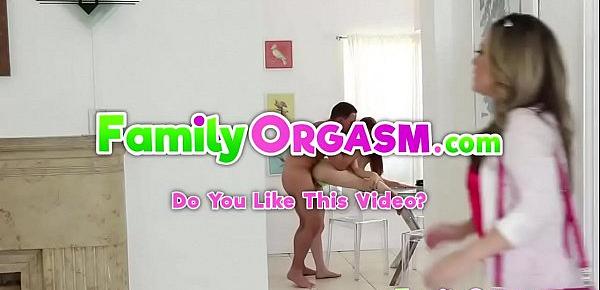  FamilyOrgasm.com - Topless Step Teen Blackmail Siblings Sex